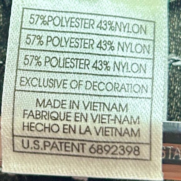 LIVE LUCKY 100896 Cap Black Clover Hat S/M Green Four Leaf Clover **USED** - Picture 4 of 5